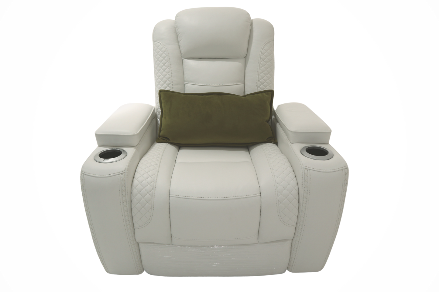 Luscious Leather Reclining Sofa