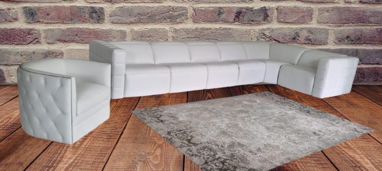 Cubeo Modular Leather Recliner Sofa