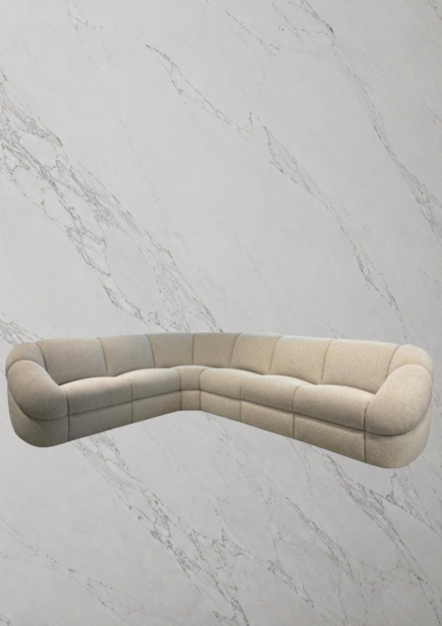Cloud Curve Fabric Sofa, Electric Recliner (Headrest & Footrest)