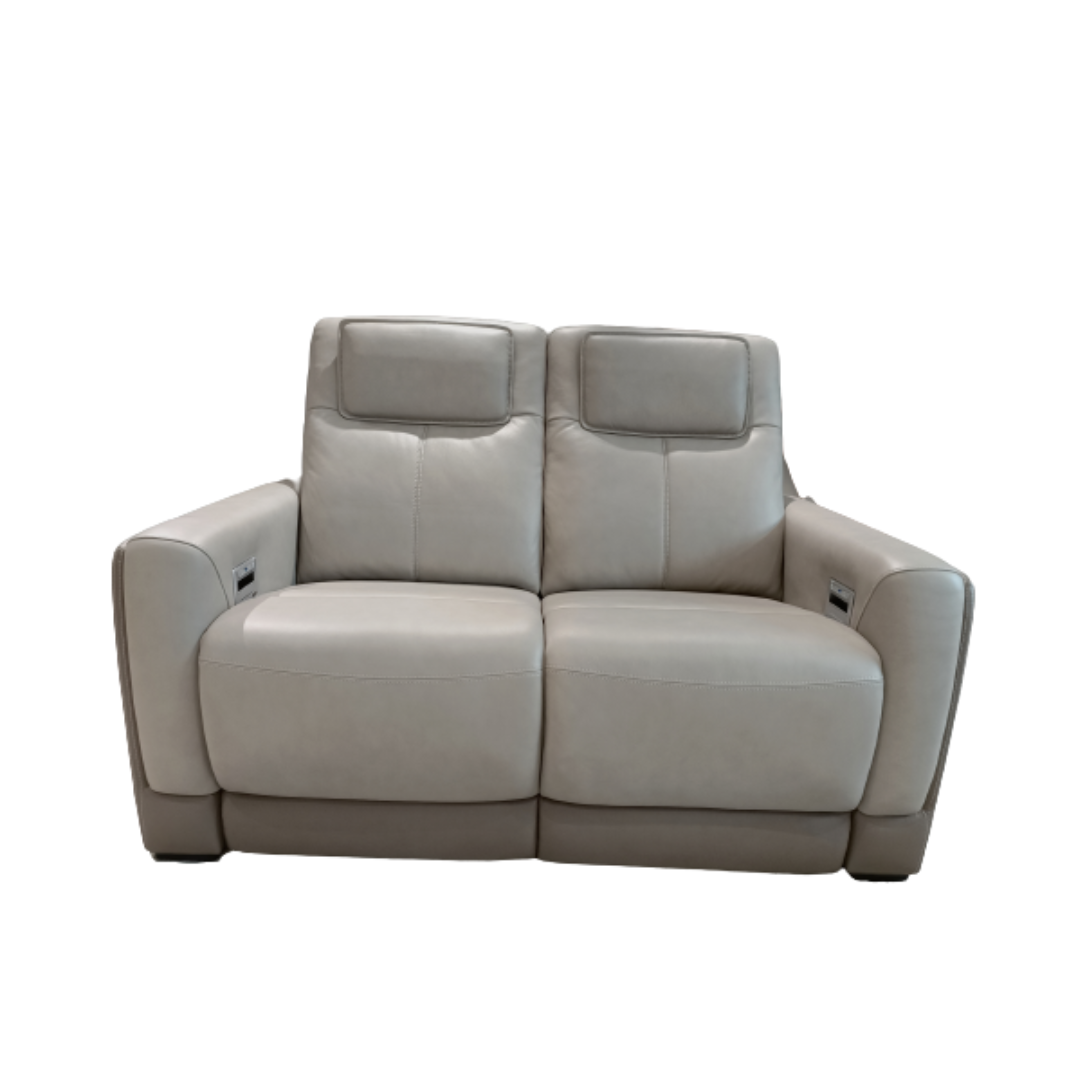 Glacious Leather Reclining Sofa