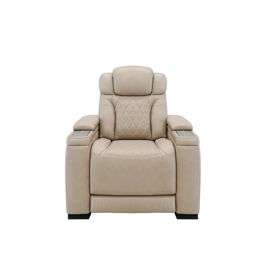 First Class, 1 Seater Leather Reclining Sofa, Jayee Home SALE