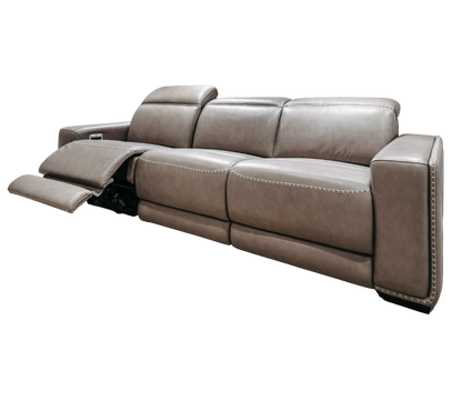 Grande Leather Reclining Sofa, Jayee Home SALE