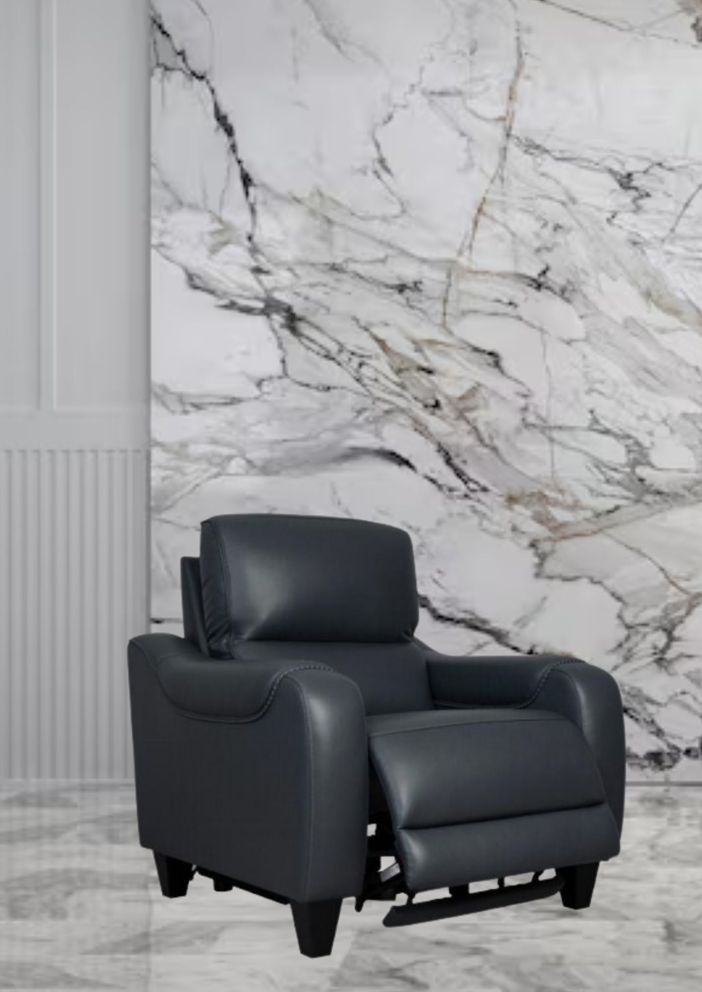 Bernice Leather Double Electric Recliner