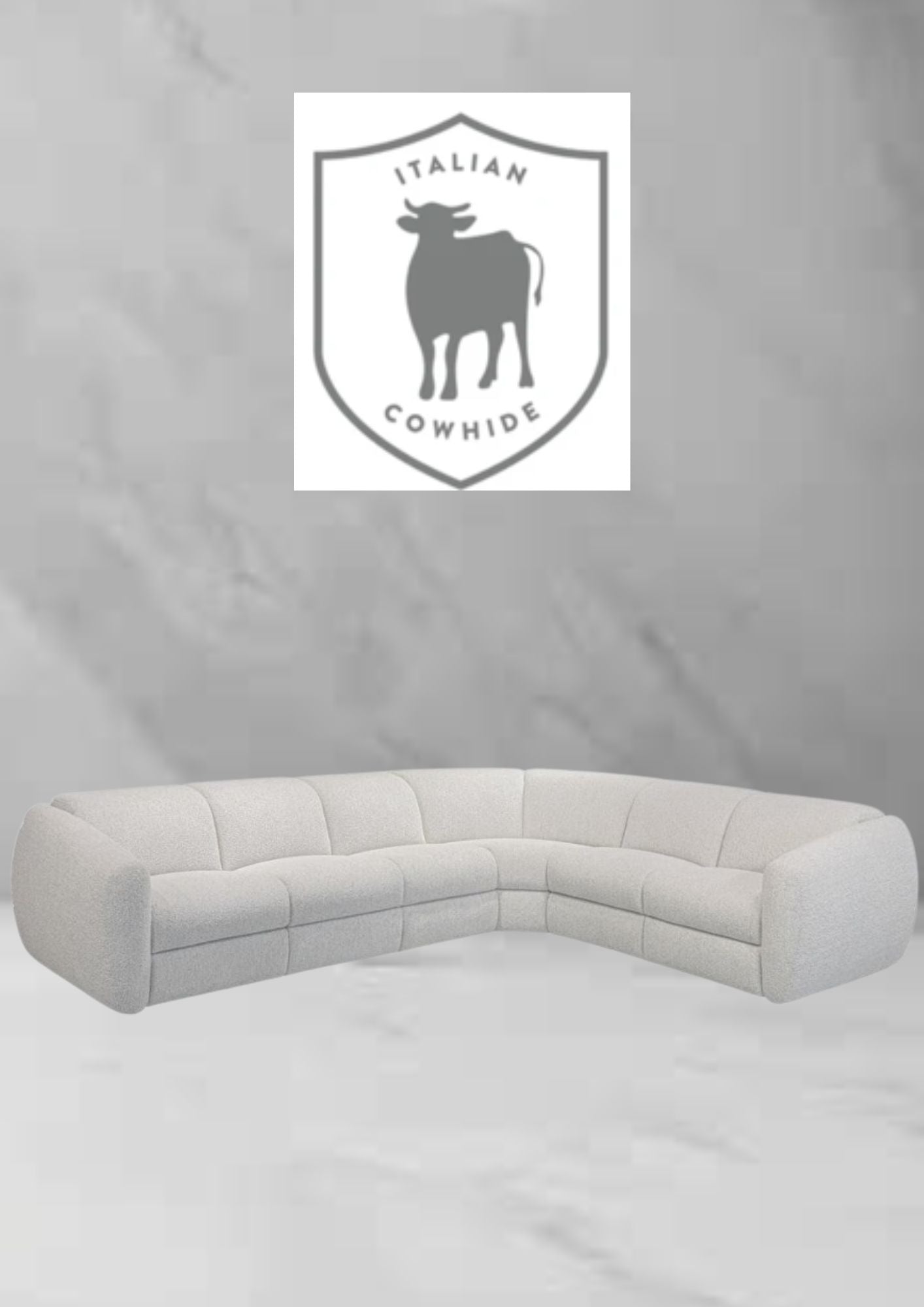 Modora Premium Leather Sectional Sofa