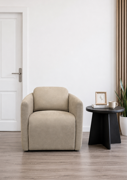 Aero Dual Electric Motorized Recliner with Swivel Base (Available in Leather & Fabric Material)