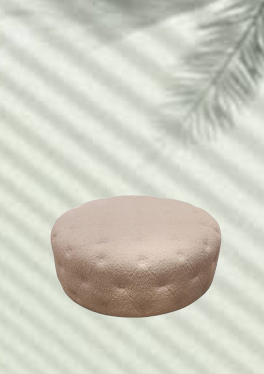 Diamond Poofer Stool (Fabric or Leather)