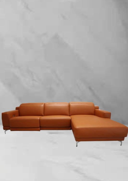 Summer L-shape Double Electric Reclining Sofa
