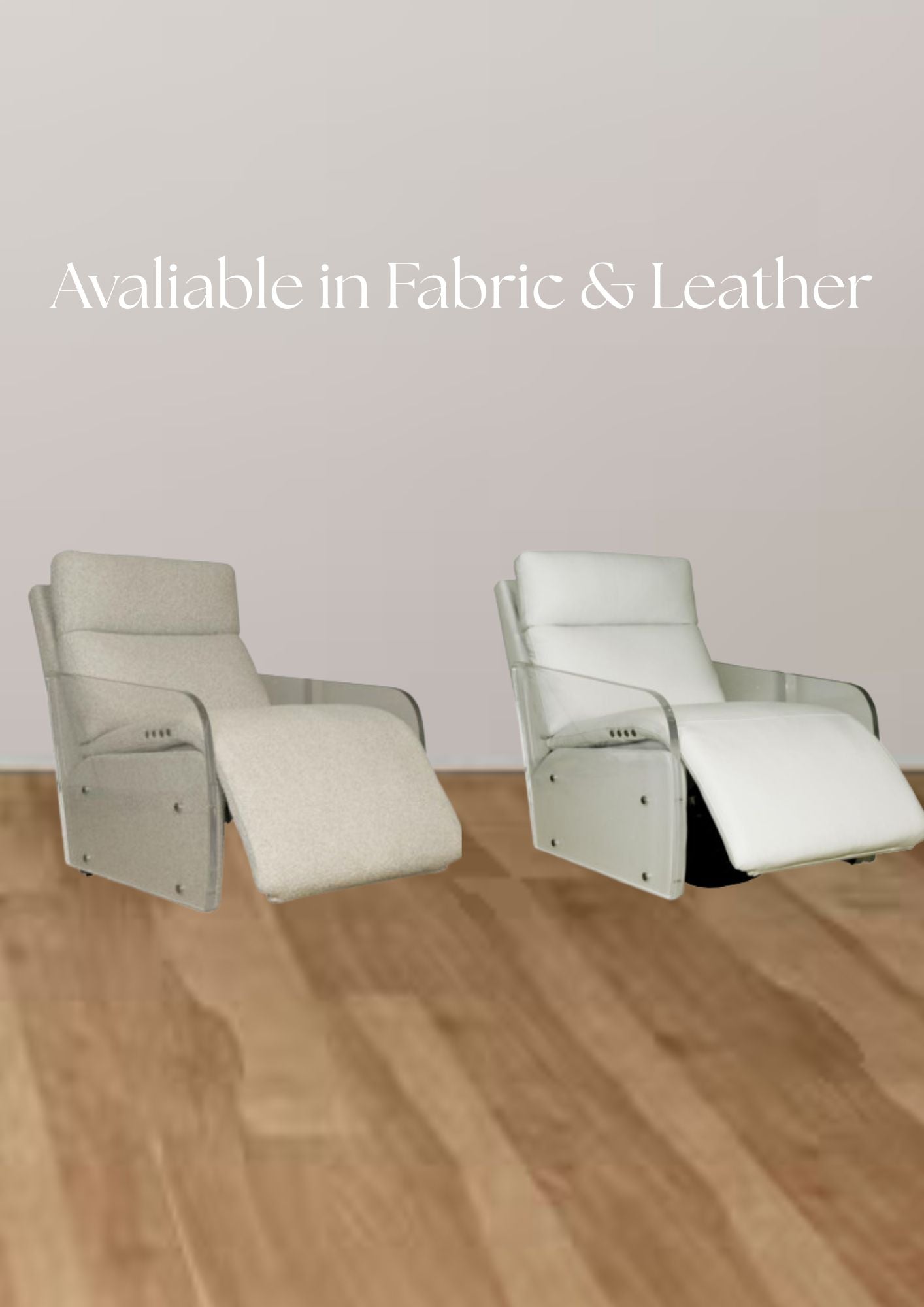 Indulge Lounge Chair (Fabric & Leather)
