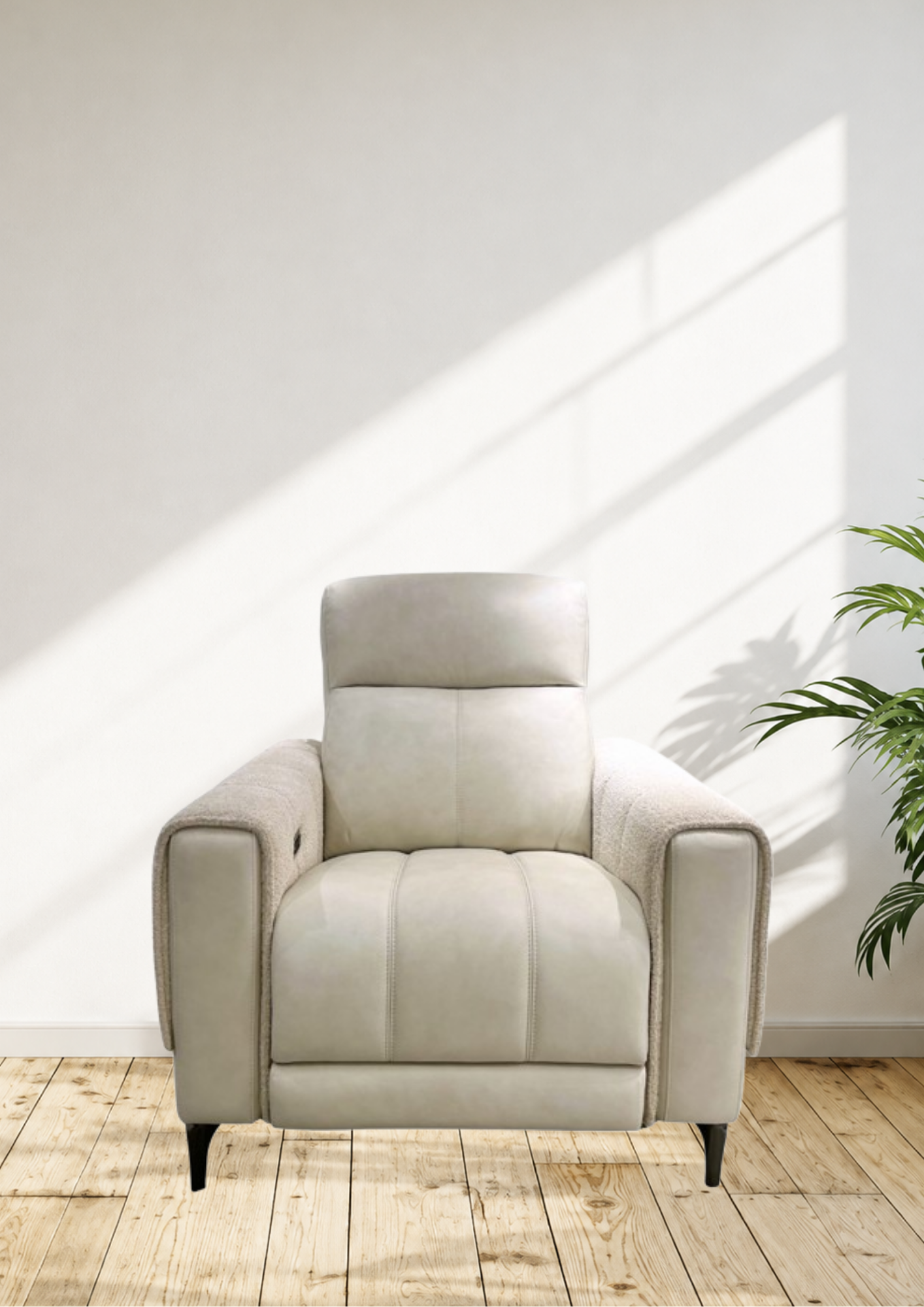 Azzura Leather Electric Recliner Sofa