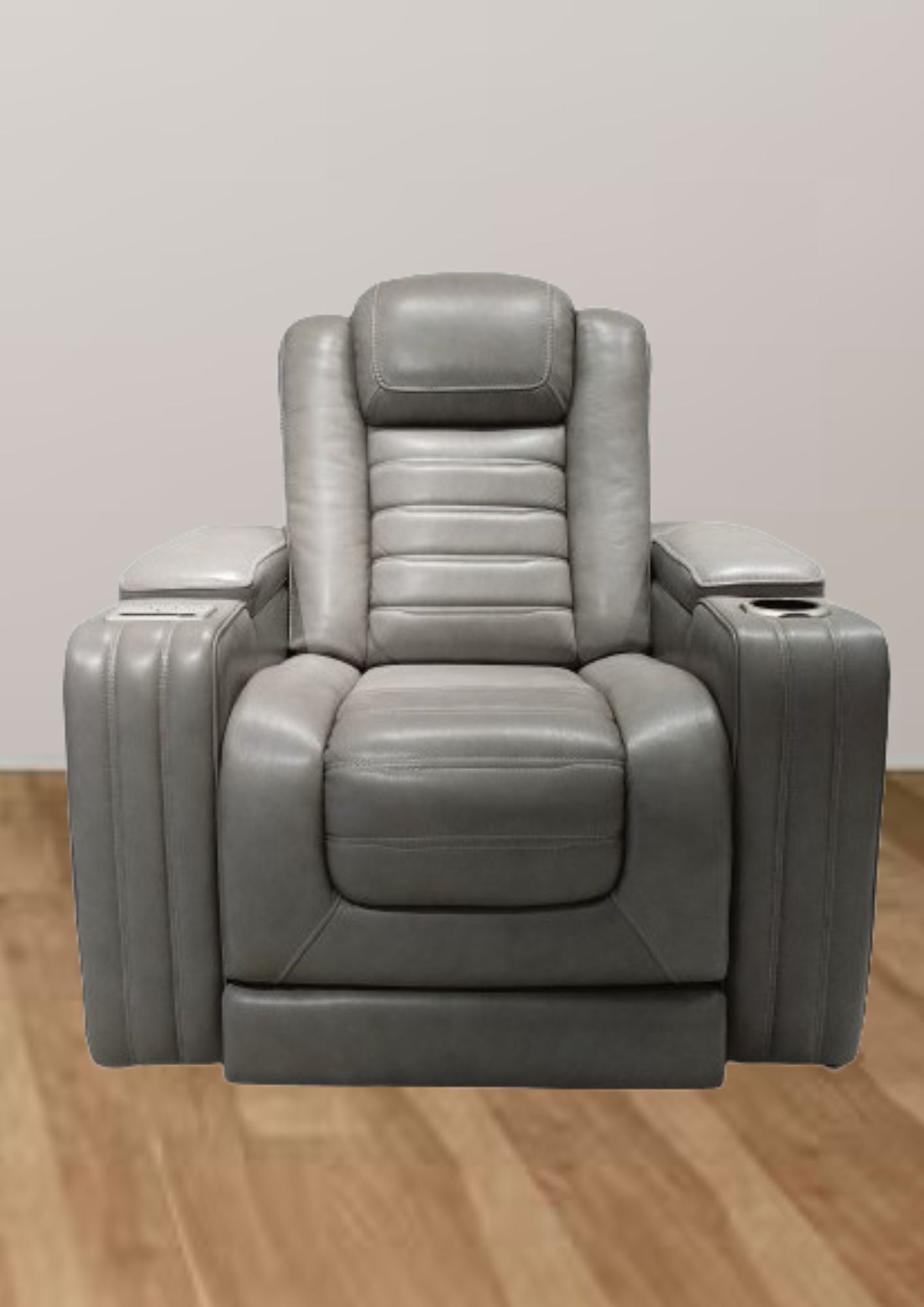 Director Leather Double Electric Recliner Sofa