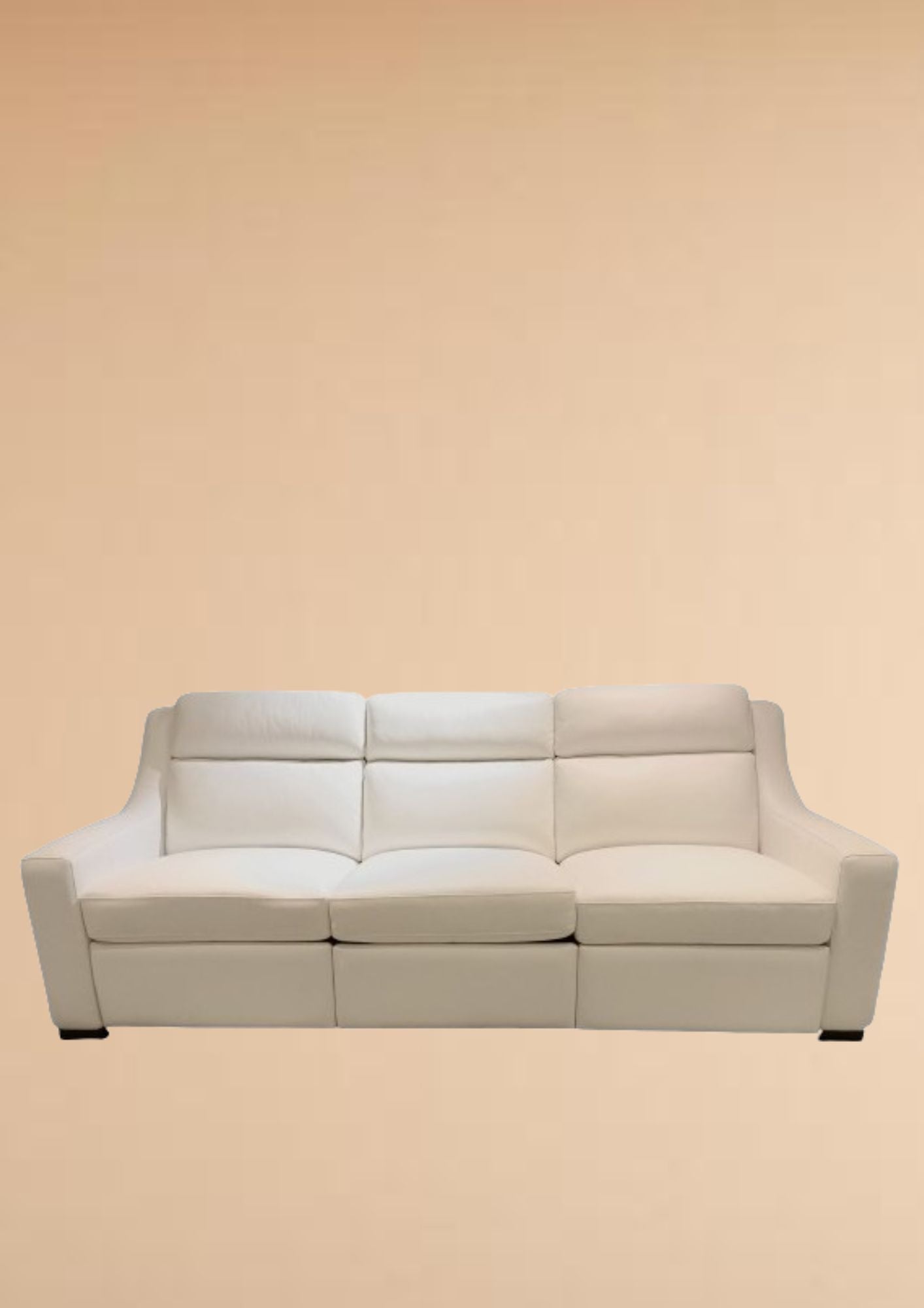 Divine Leather Double Electric Recliner Sofa (Headrest & Footrest)