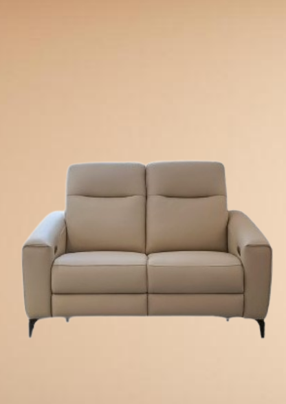 Imilia Leather Electric Recliner Sofa (Headrest & Footrest)