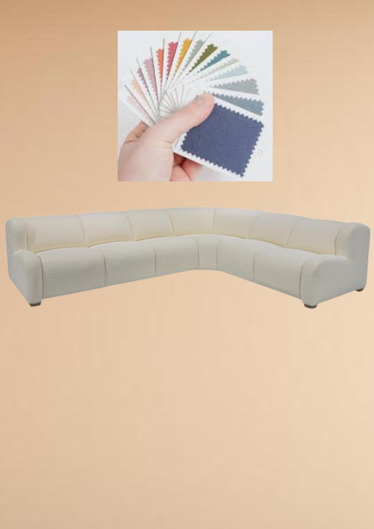 Calora Fabric Sectional Sofa