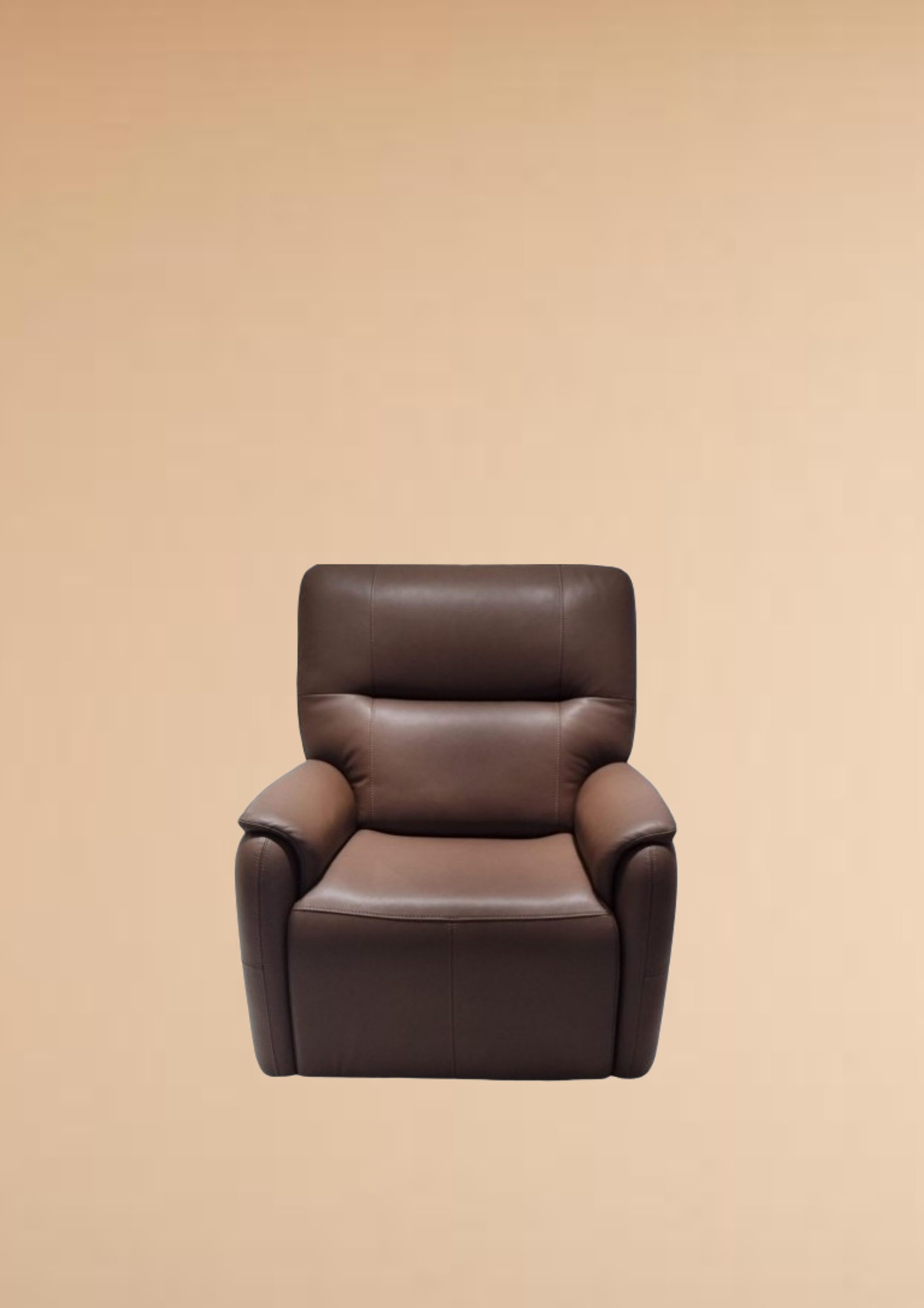 Candy Leather Electric Recliner Sofa (Headrest & Footrest)