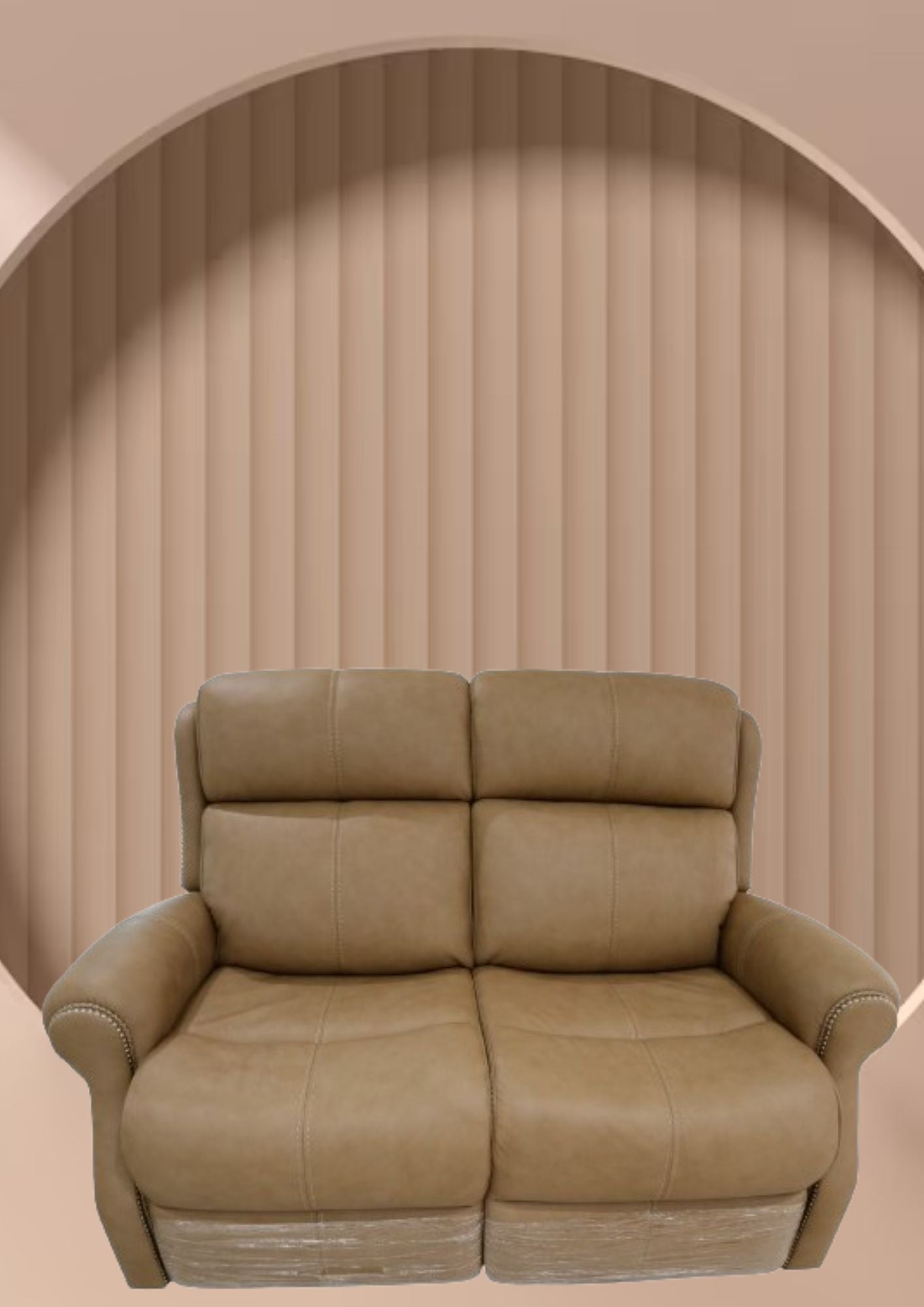 Palatial Leather Electric Recliner (Headrest & Footrest)