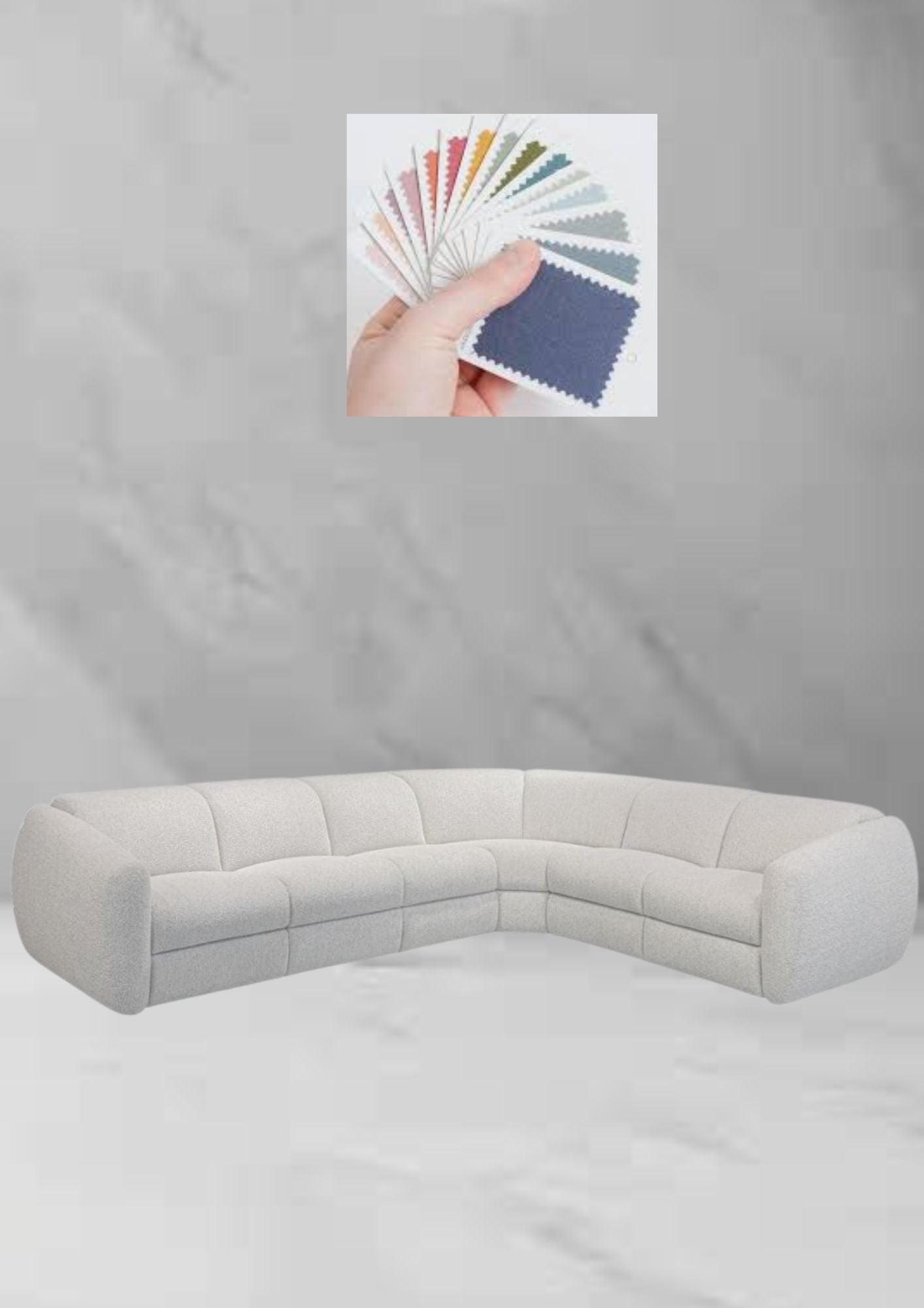 Modora Fabric Sectional Sofa