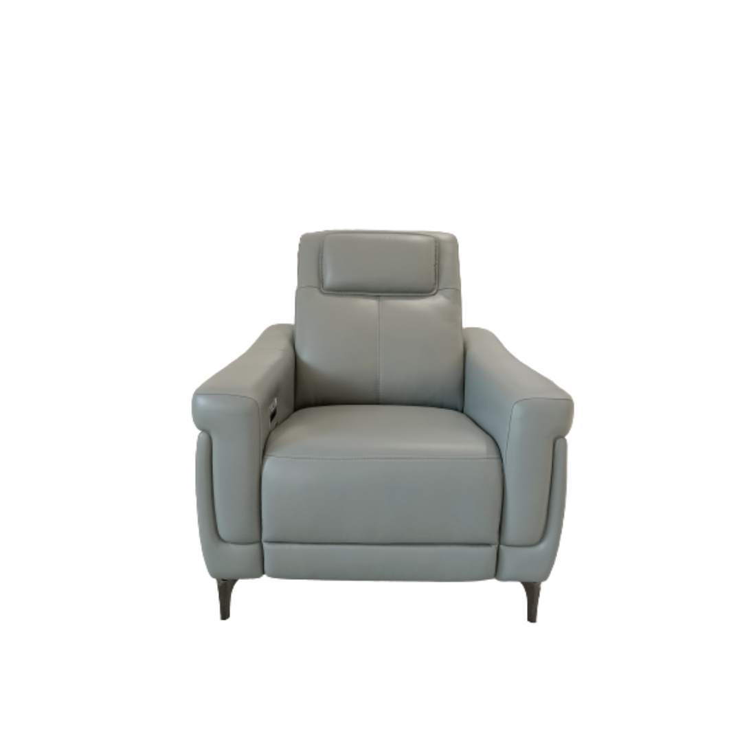 Lavish Leather Reclining Sofa