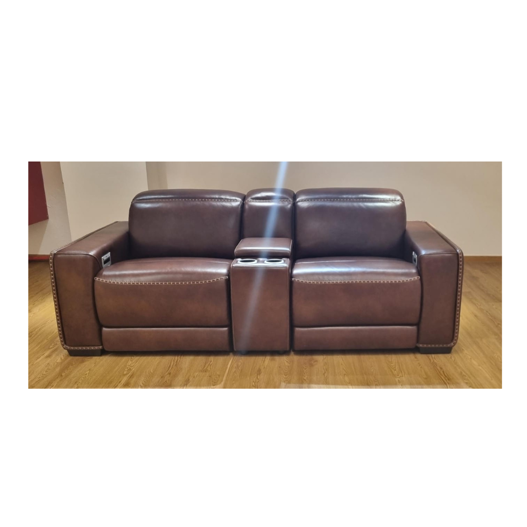 Grande Leather Reclining Sofa, Jayee Home SALE