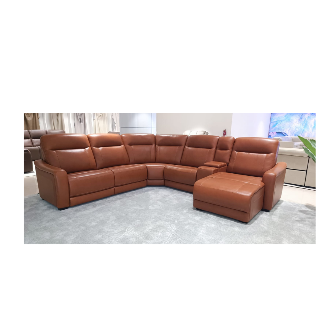 Boracay Leather Reclining Sofa