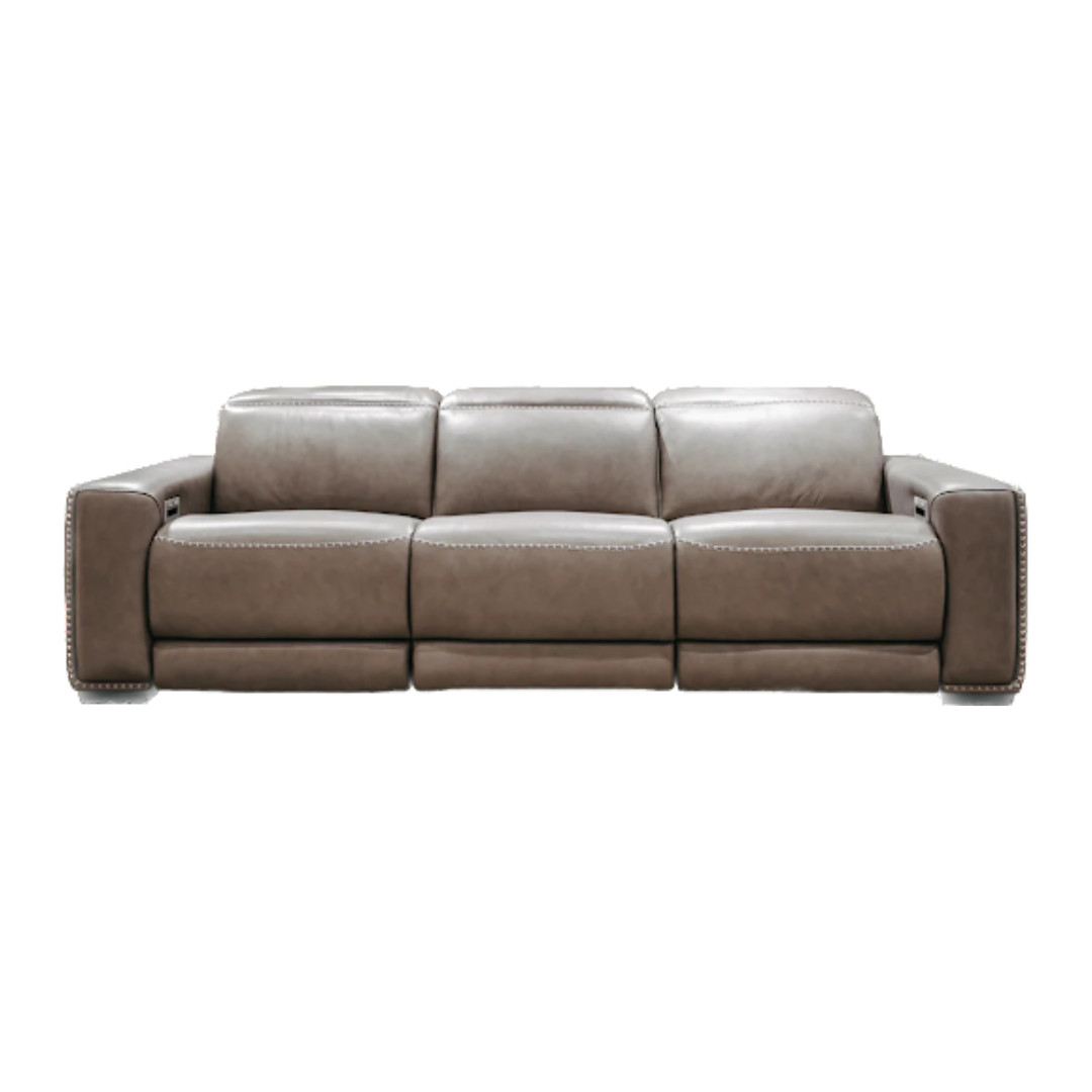 Grande Leather Reclining Sofa, Jayee Home SALE