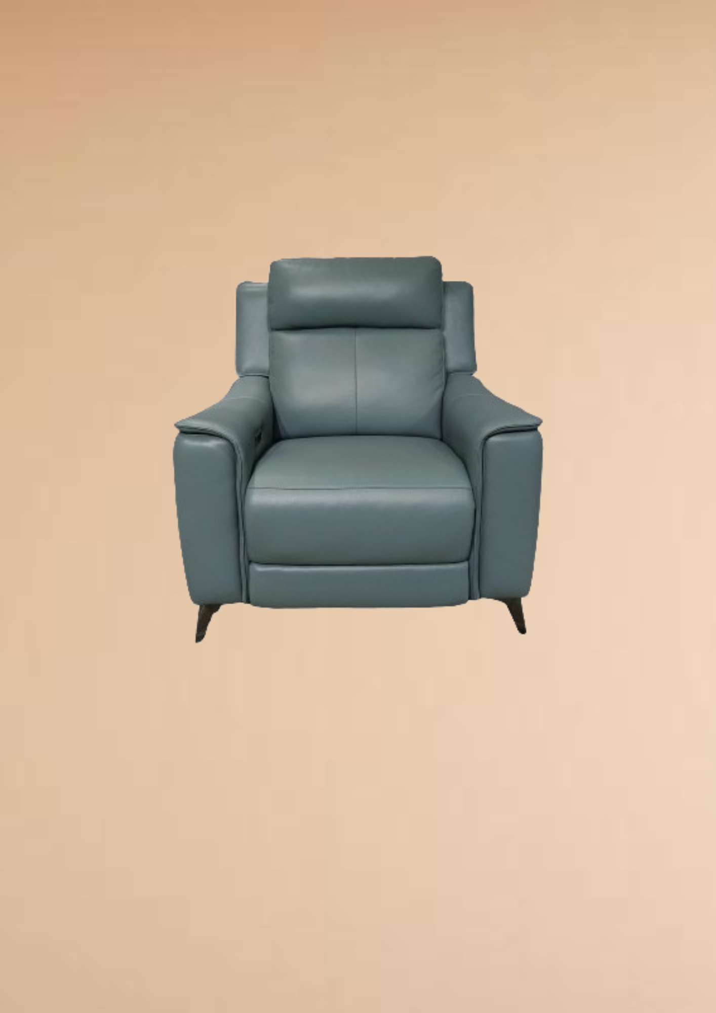 Alluring Leather Double Electric Recliner