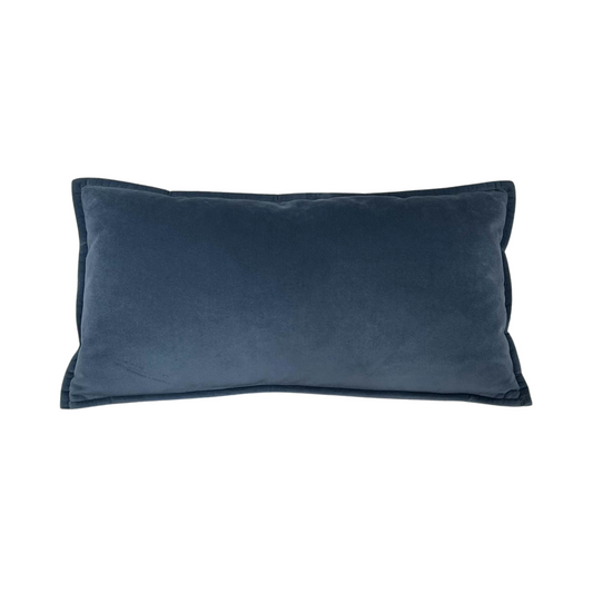 Royal Blue Lumbar Cushion, Jayee Home