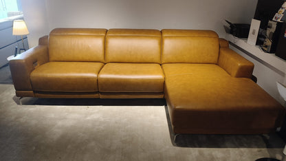 Summer L-shape Double Electric Reclining Sofa