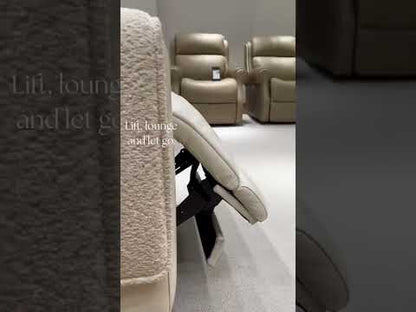 Azzura Leather Reclining Sofa