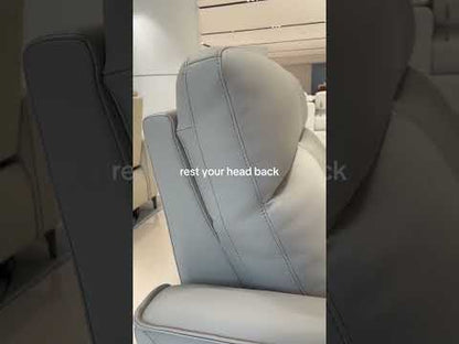 Emerald Leather Reclining Sofa